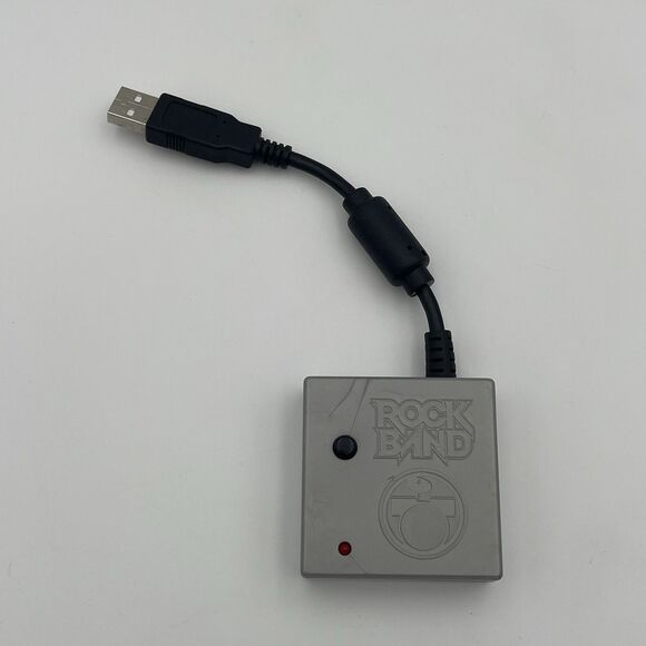 PS3 Rock Band USB Dongle Receiver Wireless Drums PDMSELEA2B VFRHMXDDG03 Gray - Picture 1 of 11